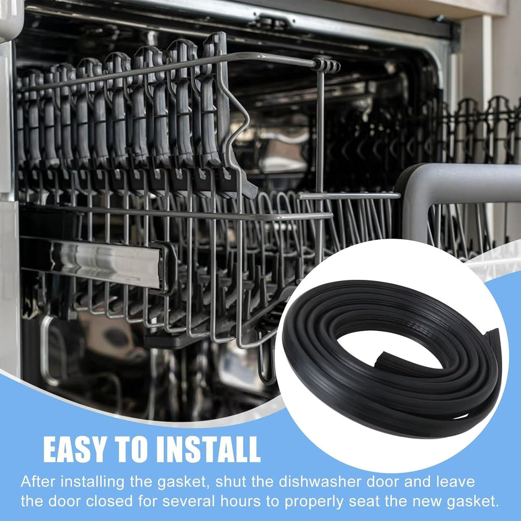 XSPANDER Updated W11425053, W11683628, PS17629637, EAP17629637, 28907014 Dishwasher Tub Gasket Fit for WDF520PADM7 WDF520PADM8 WDF520PADM9 WDF520PADW0 WDF520PADW2
