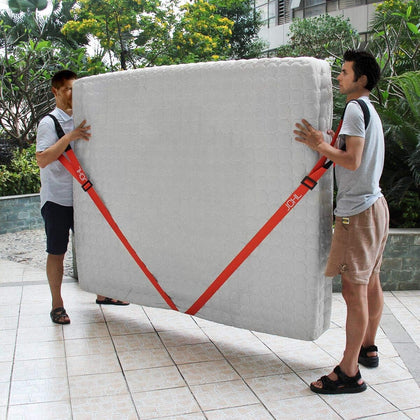 Moving Straps 2-Person Lifting and Moving System Adjustable Shoulder Lifting Carrying and Moving Straps Easily Move