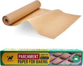 Unbleached Parchment Paper Roll, 15 in x 210 ft 262 Sq.ft, BPA & PFA Free