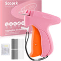 Stitch Gun for Clothes - Handheld Stitch Gun Quick Clothing Fixer - Tagging Gun - Includes 6 Needle, 1000 Black