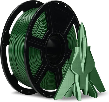 Rapid PETG Filament 1.75mm Metallic Green, Max 600mm/s High Speed Printing, 3D Printer Filament 1kg Spool