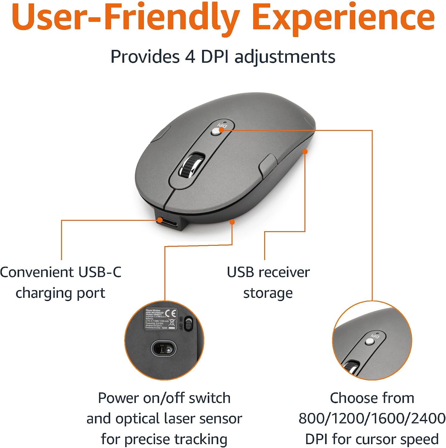 Ultra Premium Wireless Keyboard and Mouse Combo, Rechargeable, Full-Size with Number Pad, Sleek Design, Plug and