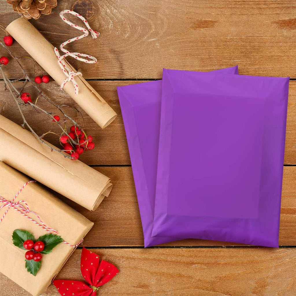 Small Poly Mailers 6x9 Inch Purple 200 Pack Plastic Shipping Bags