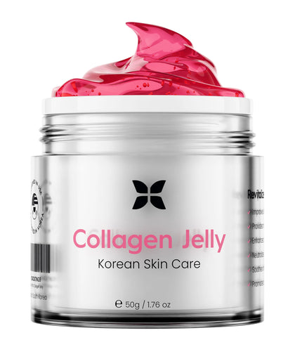 REVO Collagen Jelly – Korean Anti-Aging Plumping Formula with Hydrolyzed Collagen, Niacinamide, Hyaluronic Acid &