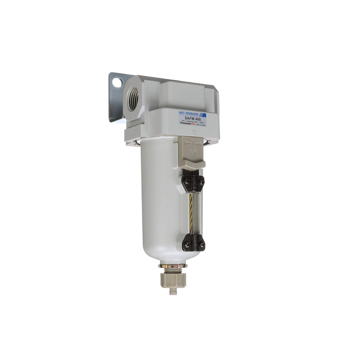 PneumaticPlus SAFM400-N04B-MEP Coalescing Filter 1/2" NPT, 0.1 Micron