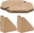 100Pcs Picture Frame Corner Protectors, Fit 1.4" Frames Adjustable Cardboard Guards for Moving Supplies Cardboard