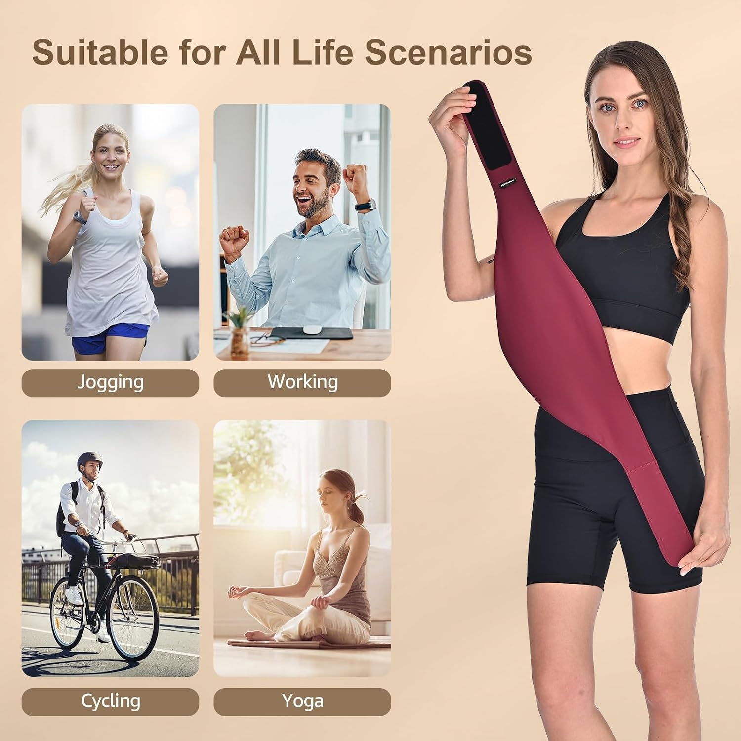 Ostomy Bag Covers for Men and Women | Ostomy Belt for Sports and Daily Life | Leak-Proof and Odor-Masking Solution