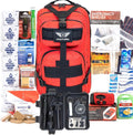 Survival - 72 Hour Family Emergency Kit - 1-5 Person Survival Bag for Earthquakes, Hurricanes, and Other Natural