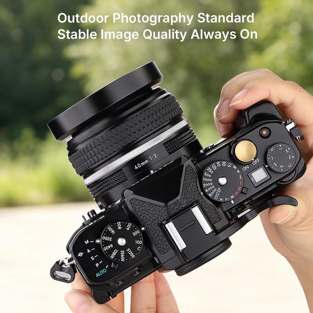 Metal Lens Hood for Nikon NIKKOR Z 40mm f/2, Z 28mm f/2.8, Z 28mm f/2.8 (SE) Lens,Screw Hood, Compatible with 52mm UV