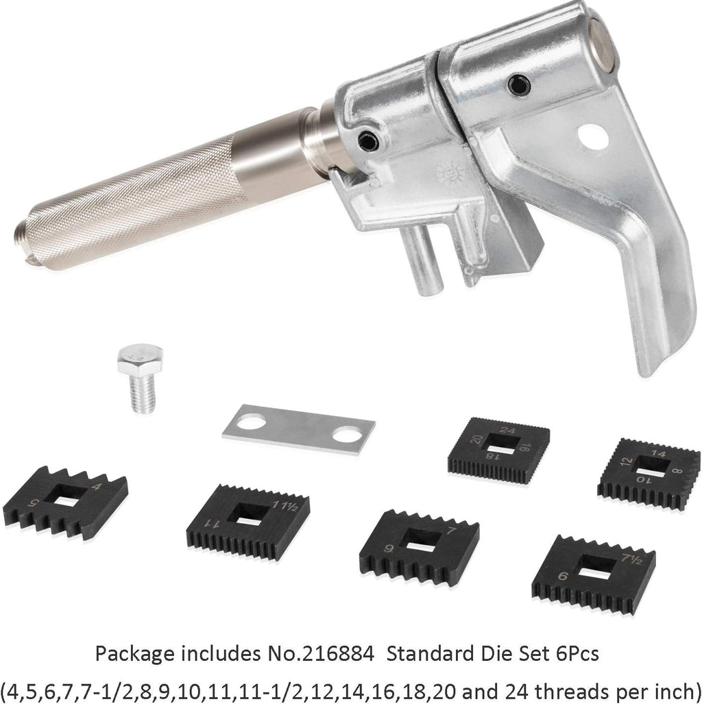 E-cowlboy 7402 Universal Outside Thread Chaser Tool for 1-1/4" to 5" O.D.