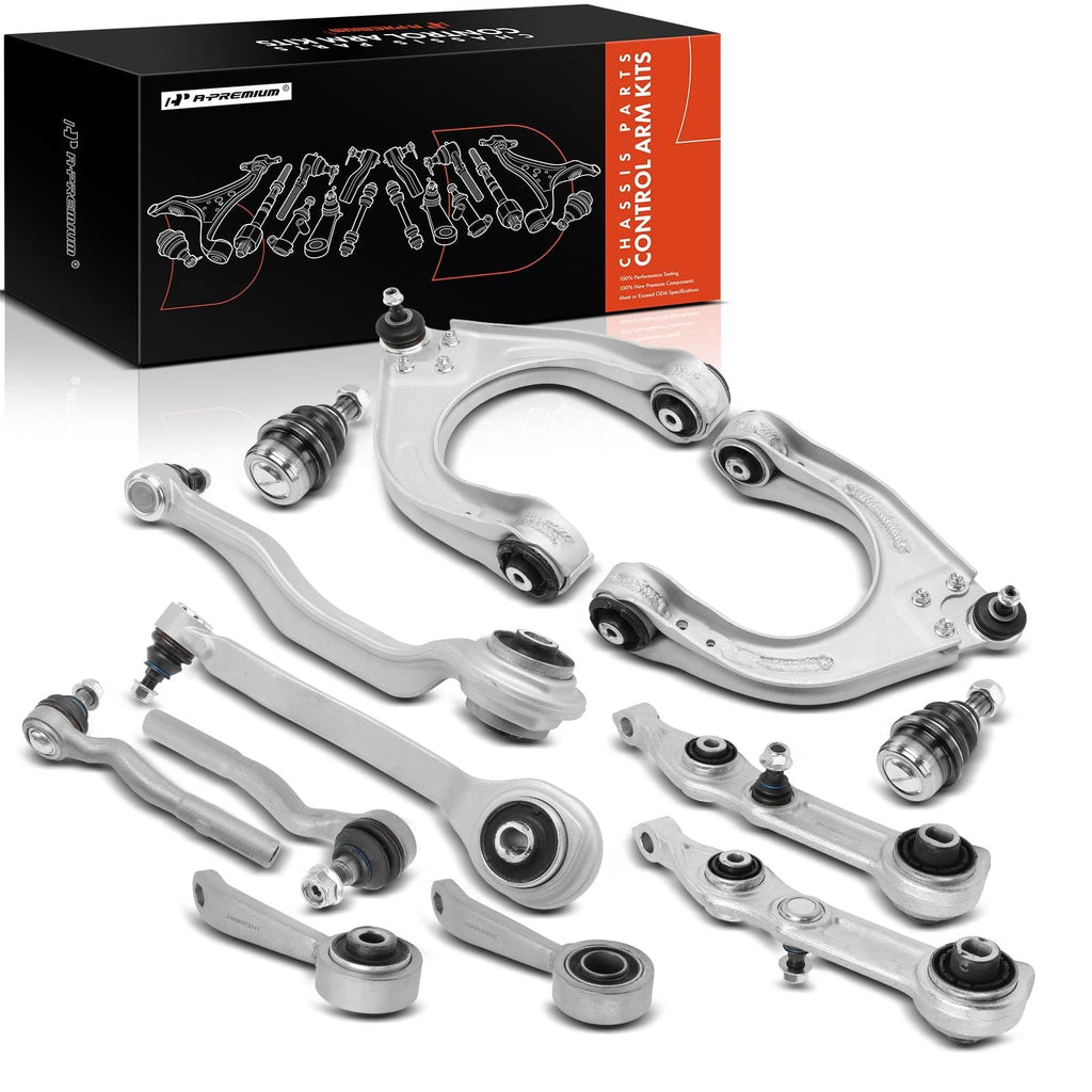 A-Premium 12Pcs Front Suspension Kit, Sway Bar Link, Outer Tie Rod End