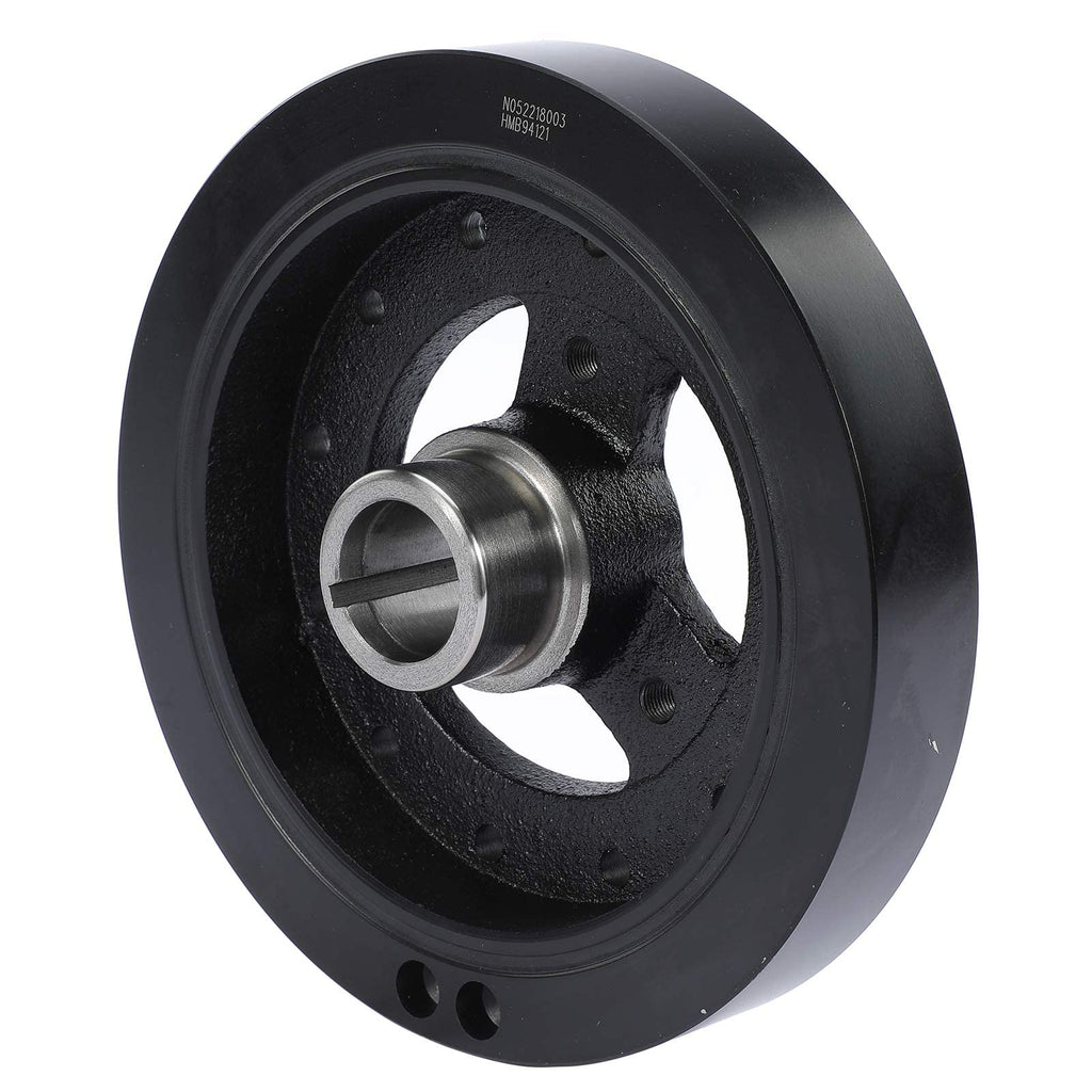 A-Premium Engine Harmonic Balancer Crankshaft Pulley Compatible with Chevy