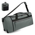 130L Foldable Rolling Duffle Bag with Wheels