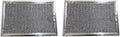 2pack LMV1635SB Microwave Grease Filters for LG LMV1635SW LMV2083SB LMV2031ST/00 LMV2031SW/00 LMV2053SB/00 LMV2053ST/00 LMV2053ST/01 LMV2053SW/00 LMV2053SW/01 LMV2073BB/00