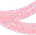 Party Decorations Light Pink Fringe Banner - 4 ft. | Bachelorette Party Supplies, Birthday Photo Booth, Bach Decor