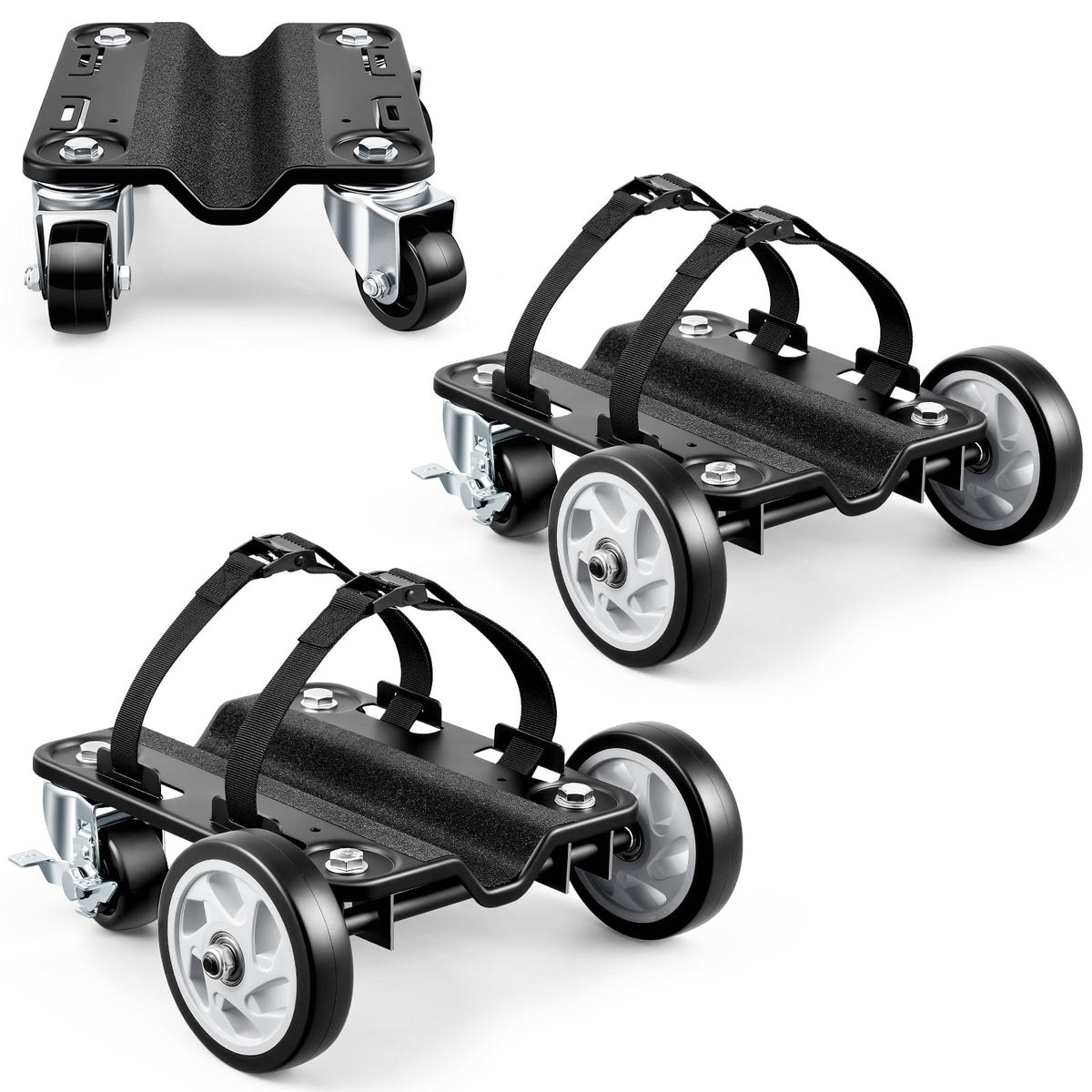 1700LBS Heavy Duty Snowmobile Dolly with 5" Casters