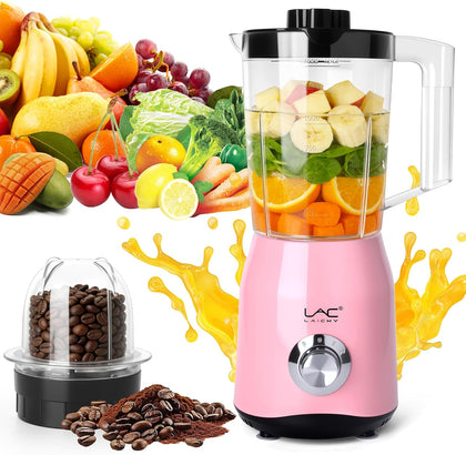 Blender for Smoothies,300W Personal Blender and Grinder Combo for Kitchen with a 54oz Portable Smoothie