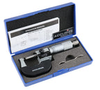 Accusize Industrial Tools Outside Micrometer, 0-1", BC20-1101