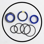 E-7J291-64400 Boom & Bucket Cylinder Seal Kit for Kubota Front Loader LA723+++, for kubota loader cylinder rebuild la723, for kubota bucket cylinder rebuild kit, for kubota kx71-3 boom cylinder kit