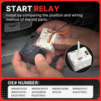 WR07X10131 Refrigerator Compressor Start Relay for GE Hotpoint