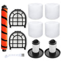 Leemone LZ600 Brush & Filter Kit for Shark APEX UpLight DuoClean, 10 Pack