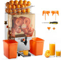 Commercial Orange Juicer Machine, 120W Electric Orange Juice Press, Stainless Steel Orange Squeezer for 20 per