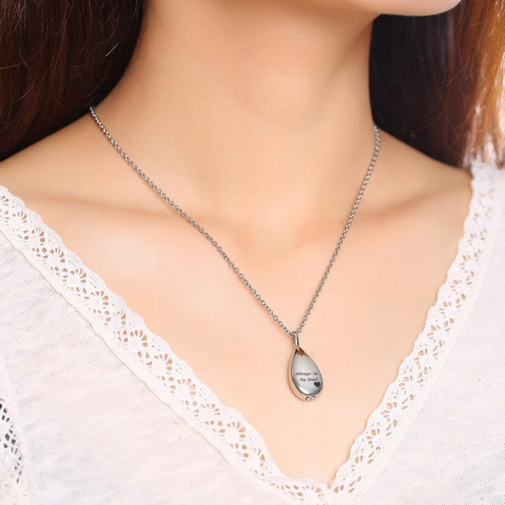 Urn Necklaces for Ashes, Cremation Necklack for Ashes, Urn Necklaces for Ashes for Women, Cremation Jewelry Locket