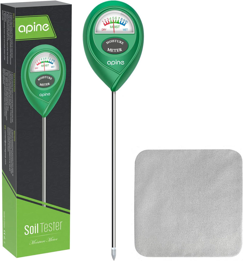 Soil Moisture Meter,Plants Moisture Meter,Plant Water Meter for Indoor/Outdoor Plants,Hydrometer for Plants（Green）