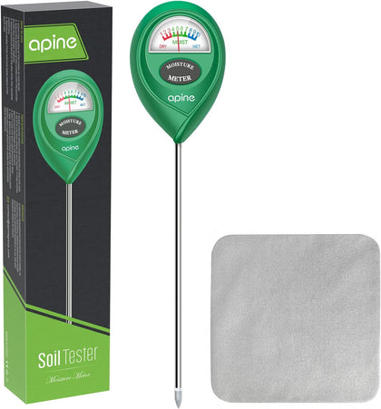 Soil Moisture Meter,Plants Moisture Meter,Plant Water Meter for Indoor/Outdoor Plants,Hydrometer for Plants（Green）