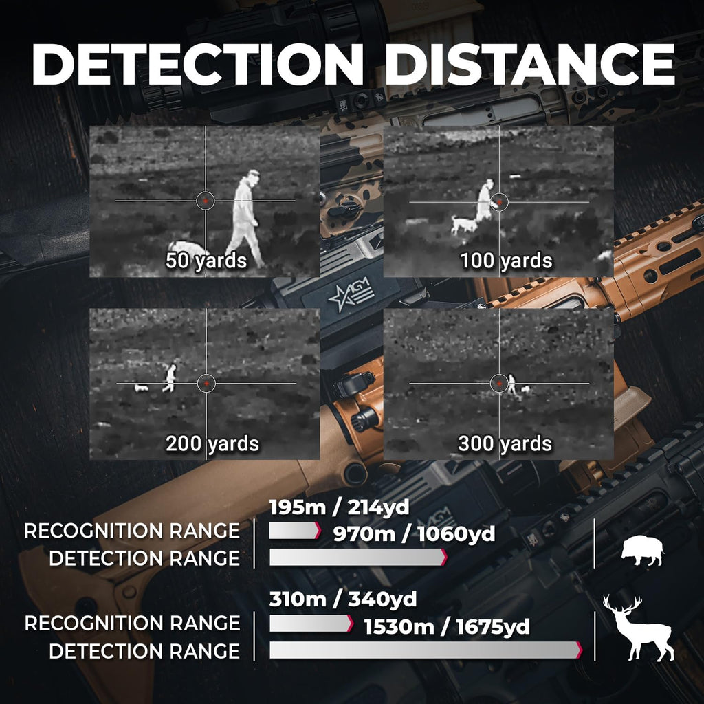 AGM Global Vision Rattler V2 Thermal Imaging Scope High-Sensitivity Sensor