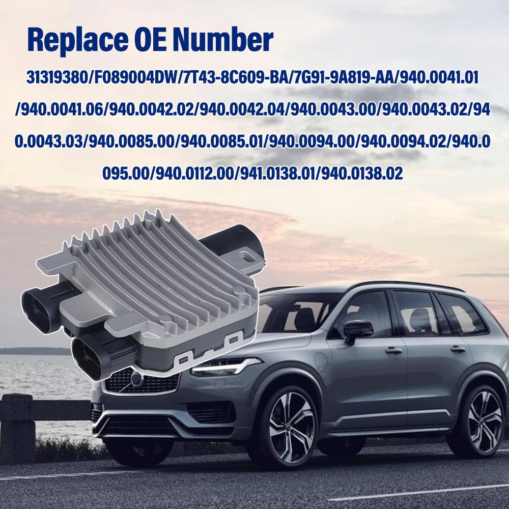 ATNVIDSG Radiator CoolingFan ControlModule Compatible with Mondeo Volvo
