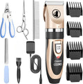 Dog Clippers Low Noise Pet Clippers Rechargeable Trimmer Cordless Grooming Tool Professional Dog Hair Trimmer with