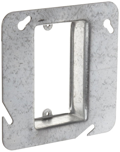 Steel City 72C15 4-11/16" Square Surface Cover, Rounded Corner Type, 1- Device Opening, 1" Raised, 7.0 cu-in Capacity (Pack of 5)