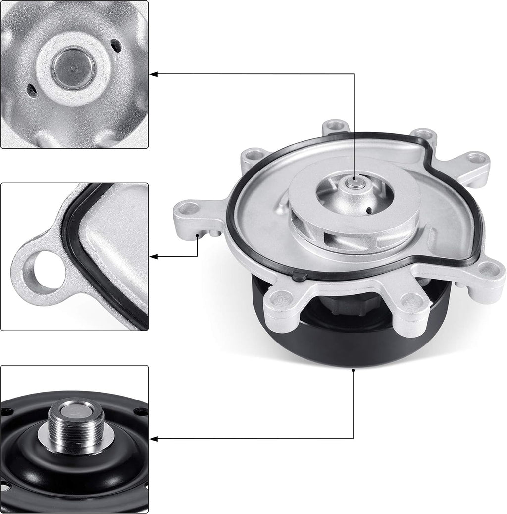 53021187AA Water Pump w/Gasket 3.7 4.7L V6 V8 For Ram 1500,For Dodge Dakota