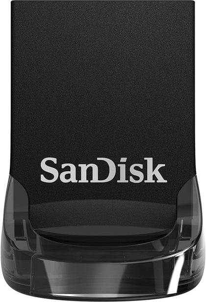 128GB Ultra Fit USB 3.2 Gen 1 Flash Drive - Up to 400MB/s, Plug-and-Stay Design - SDCZ430-128G-GAM46