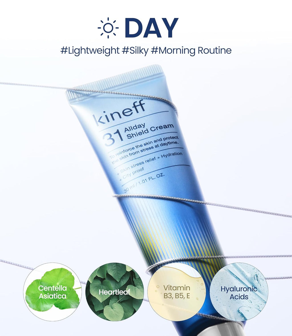 Dermacycle Program Day & Night 2-Pack Face Cream - 31 All-Day Shield Cream & 102 Night Renewal Cream with Centella