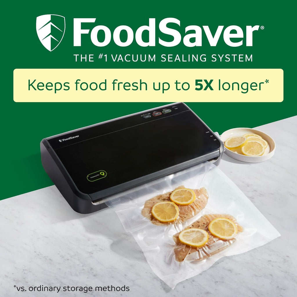 Vacuum Sealer Machine, Automatic Bag Detection, Sous Vide Friendly, with sealer bags, roll, handheld vacuum sealer