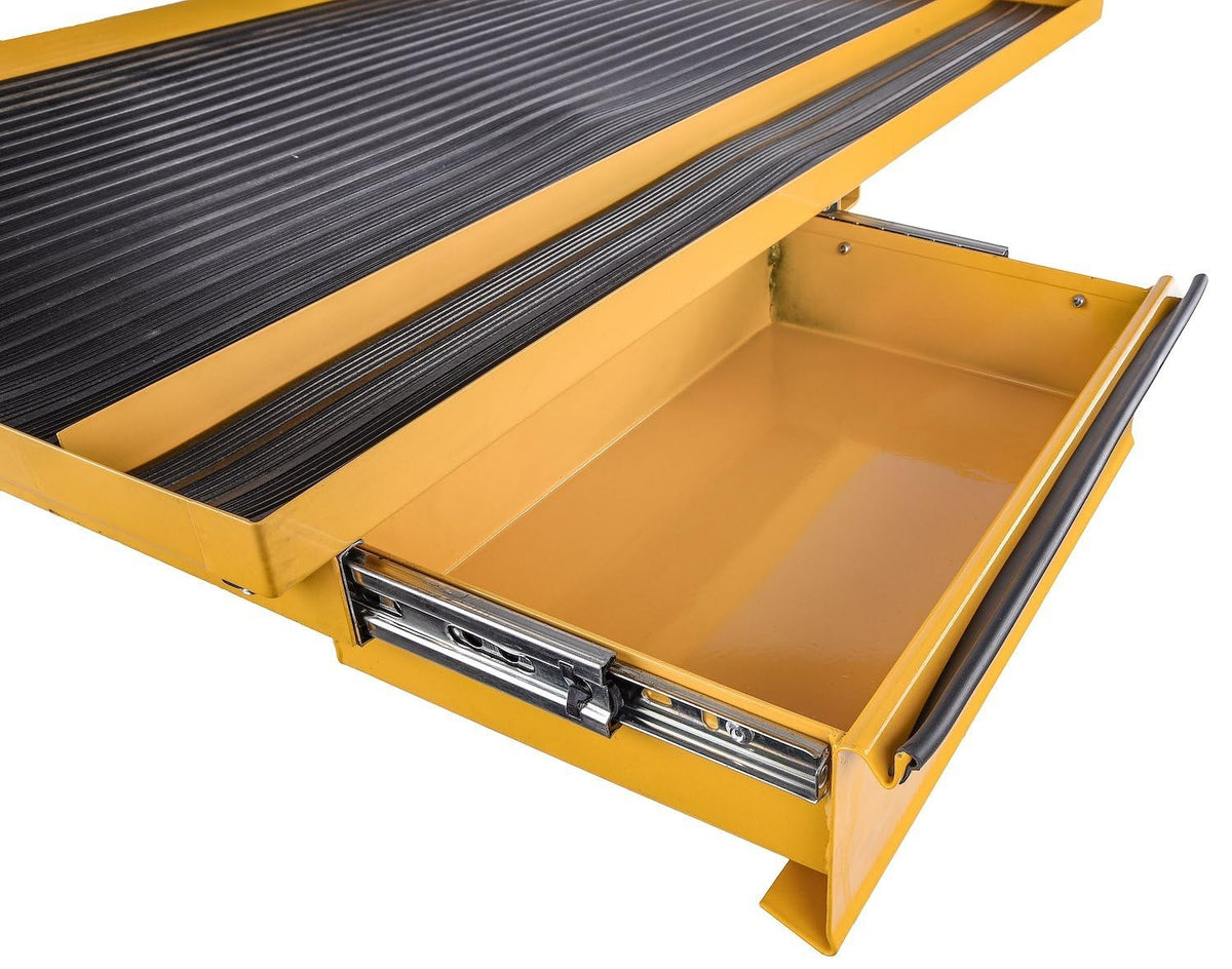 Rolling Work Table with Drawer 200 lb. Capacity Adjustable from 33 in