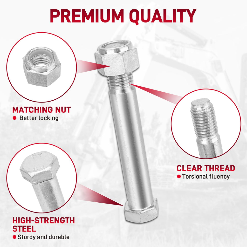 6PCS Mini Excavator Pins 0.98in/25mm Compatible with Small Excavator