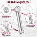 6PCS Mini Excavator Pins 0.98in/25mm Compatible with Small Excavator