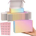 Shipping Boxes Small 6x4x2", 30 Pack Colorful Cardboard Mailer Boxes, Mailing Boxes for Packaging Small Business
