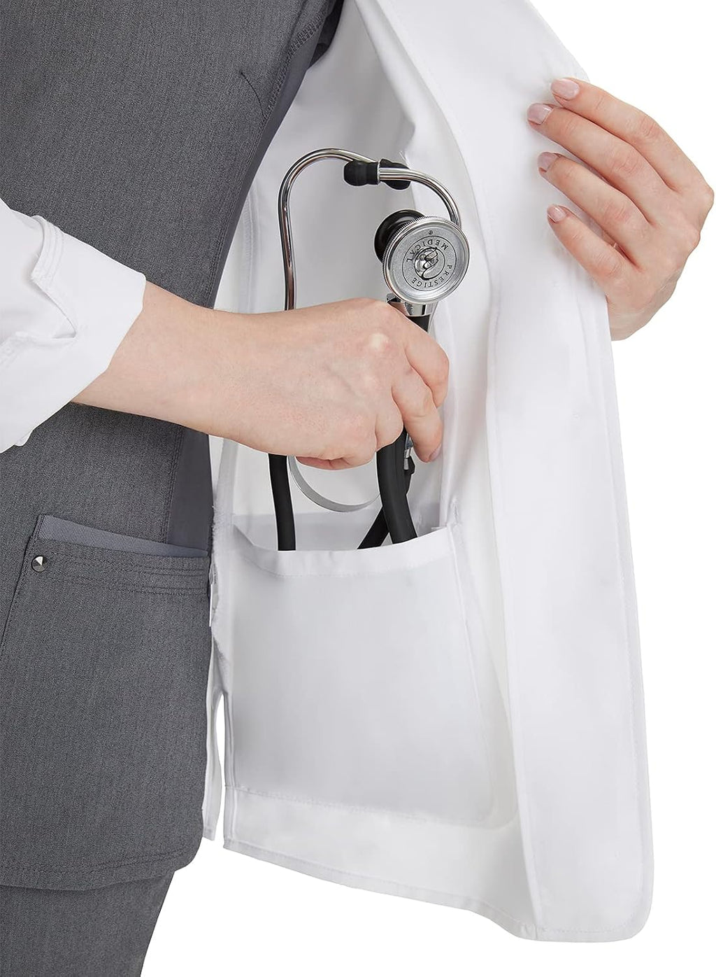 Felicity Full Sleeve Lab Coat For Women 4 Pockets