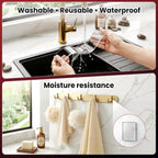 100 Feet Double Sided Tape Heavy Duty, Nano Reusable, Removable, Washable Double Stick Tape for Wall, Clear