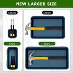 Tool Box Organizer Tray, 60 PCS & 5 Sizes, Blue and Green