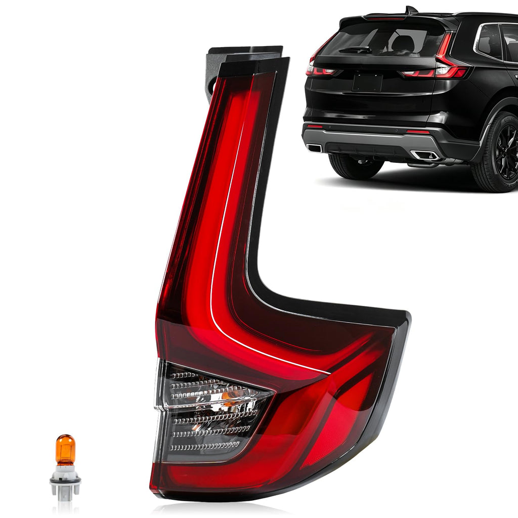 LED Tail Light for Honda CRV 2023 2024 Rear Lamp Right Side OE Style w/Bulb