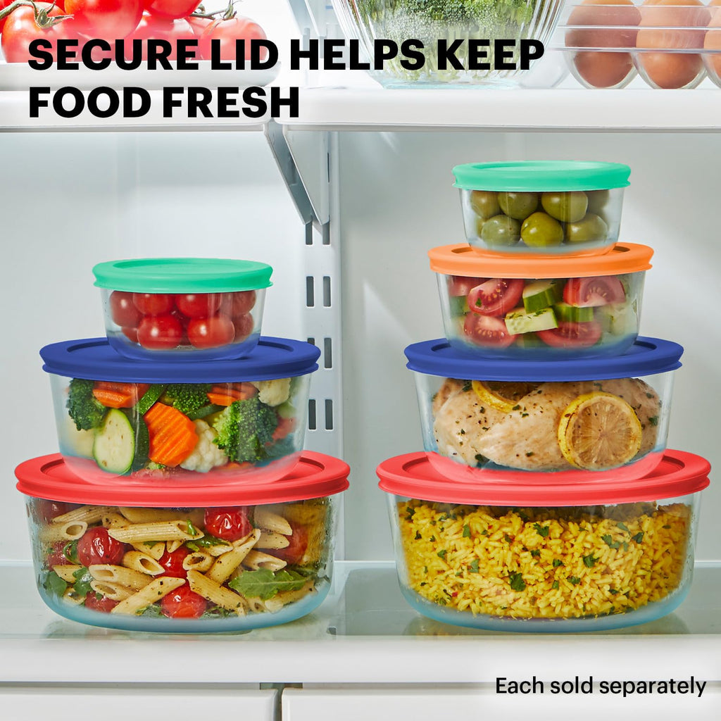 Simply Store (7-Pack) Glass Food Storage Containers Set