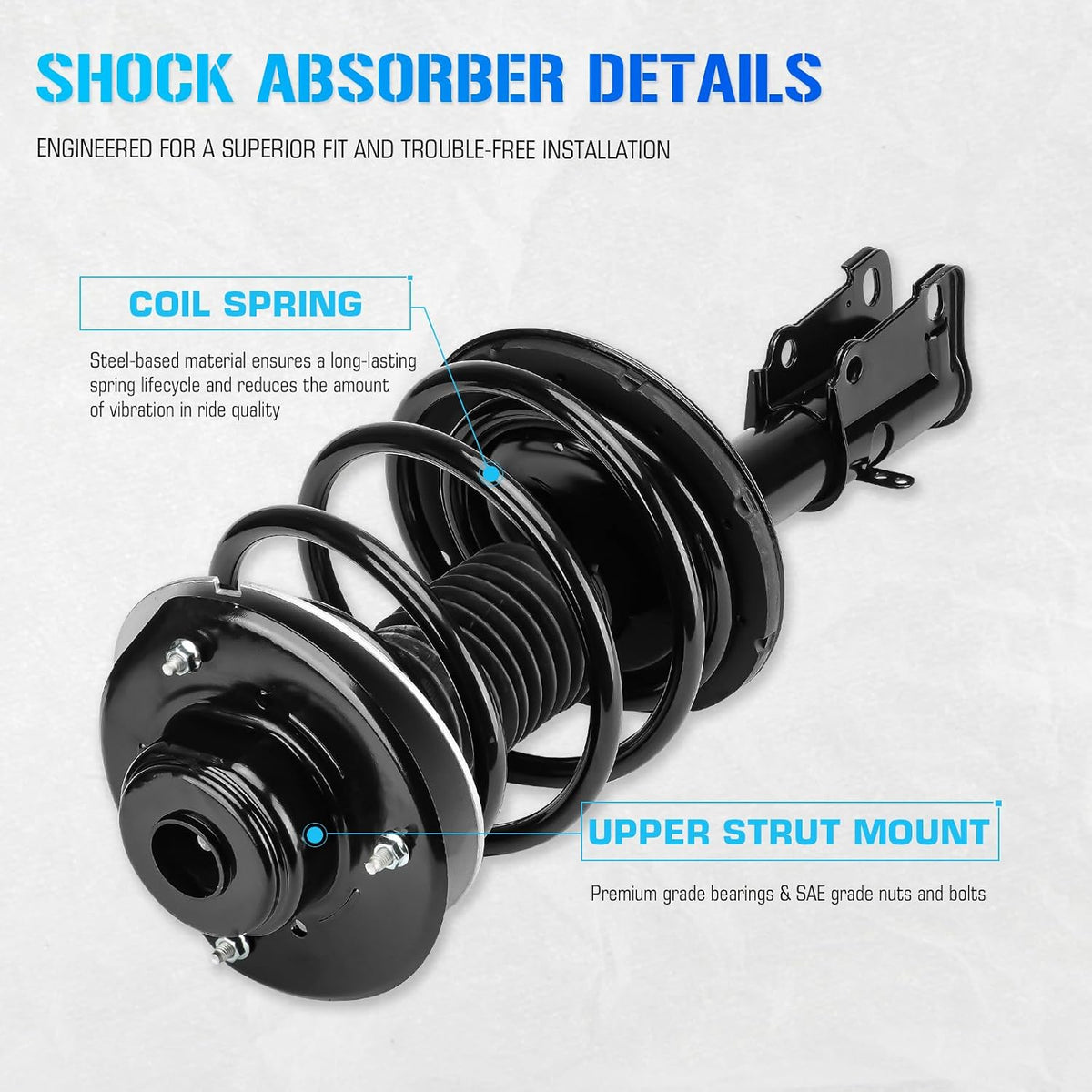 Front Struts Sway Bar Links for 01-07 Chrysler Town & Country/Dodge Caravan