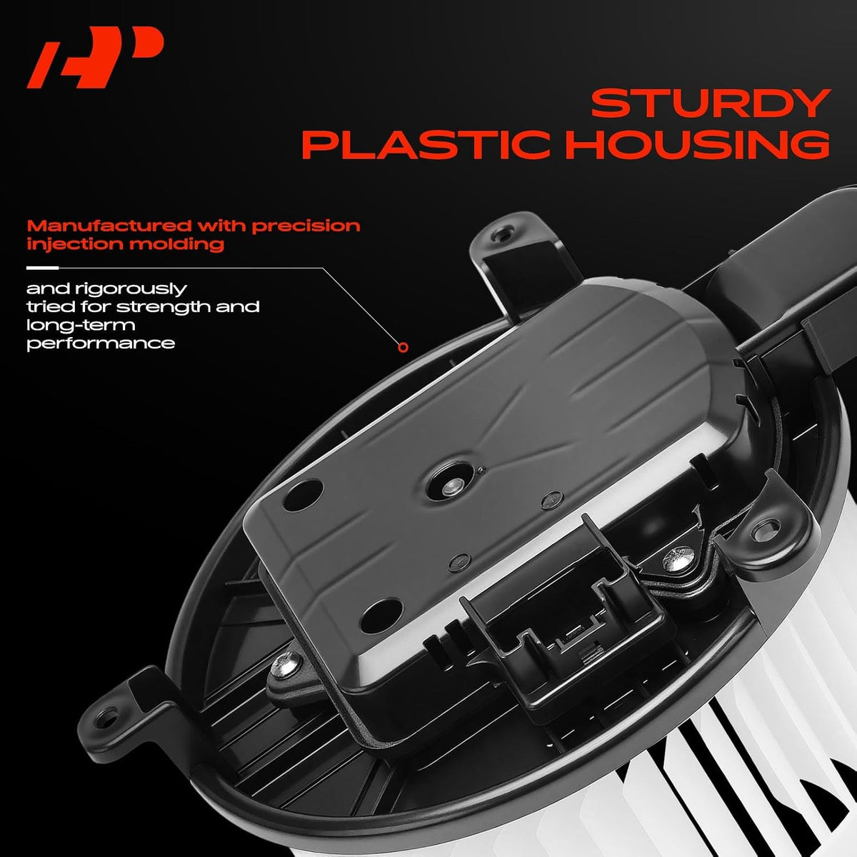 A-Premium Front HVAC Heater Blower Brushless Motor with Fan Cage
