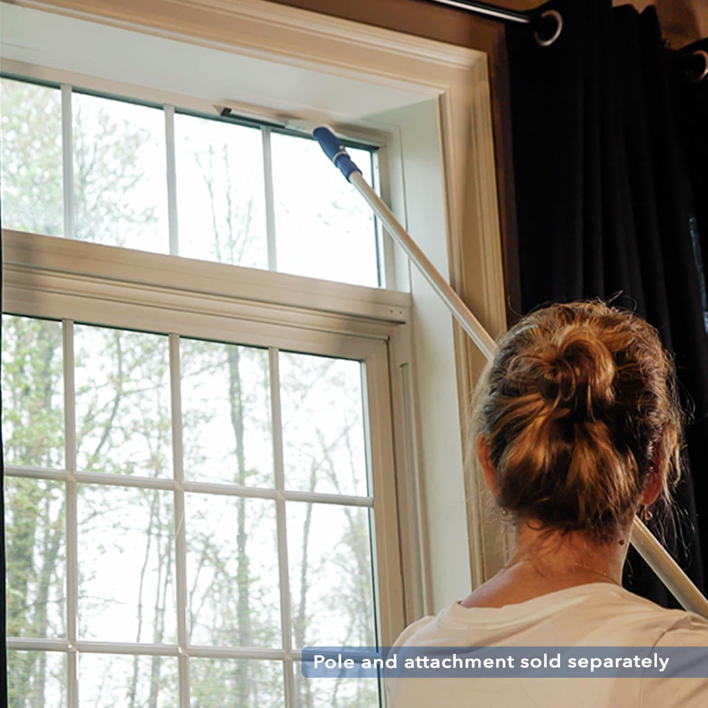 12” Glass & Surface Squeegee – Multipurpose Rubber Blade Squeegee for Shower Glass, Window Cleaning, Professional
