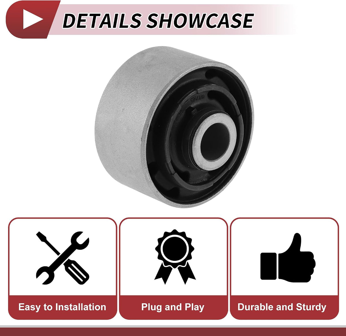 Control Arm Suspension Bushing for TOYOTA RAV4 2000-2005 Rear No.4872542080 Replace Parts